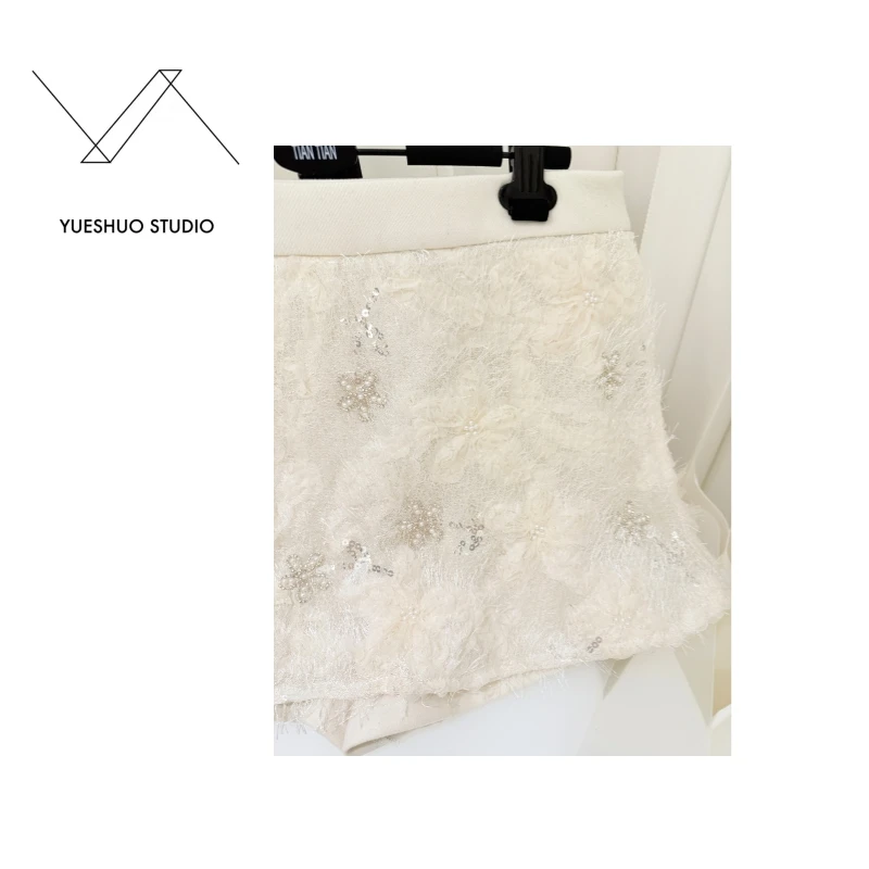 【冰岛玫瑰】时尚修身小众设计师短裙微胖大码显瘦