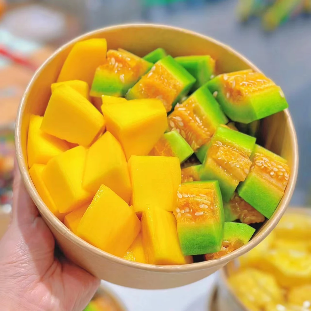 芒果羊角蜜切400克