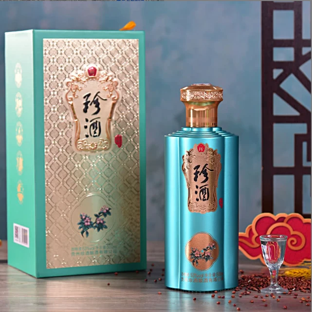 珍酒（小气）海棠花 白酒53度
