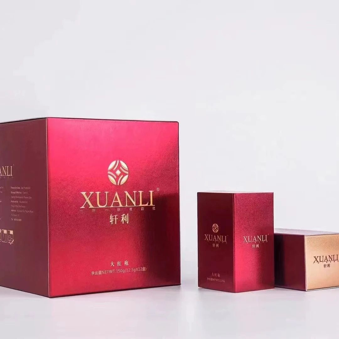 轩利 大红袍 HL148 150克盒 正品 茶叶 武夷山岩茶