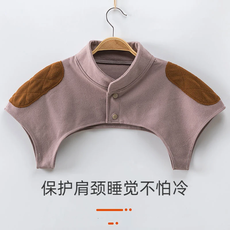 护肩坎肩秋冬款男女月子产妇肩周防寒中老年颈椎保暖护肩yl