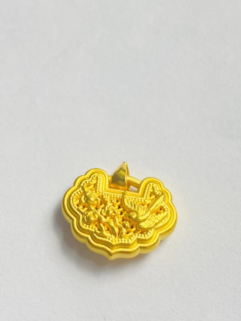 足金999 喜上眉梢  2.25