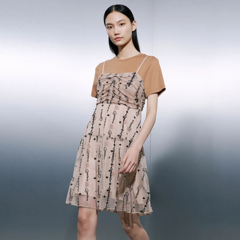 连衣裙XI204058B897碎花