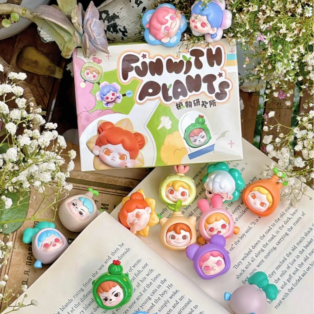 【拆盒】TNT植物研究所小萌粒盲盒盲袋潮玩可爱摆件