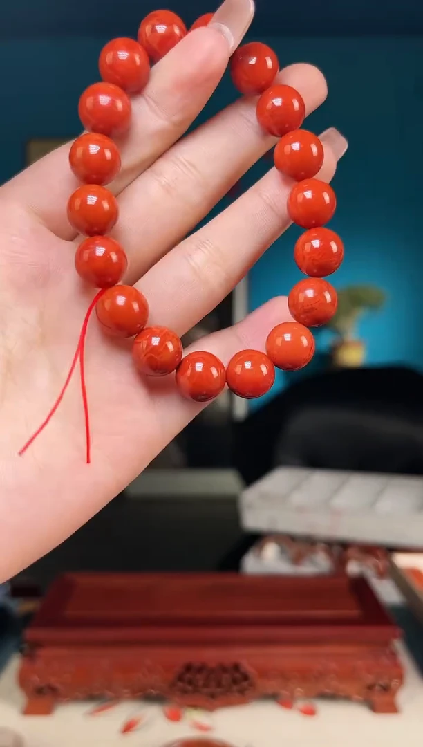 【闪购商品】南红玛瑙手串未镶嵌手串卡11+