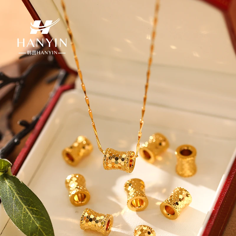 铜合金项链 简约经典蜂窝小蛮腰毛衣链瓜子链气质轻奢时尚百搭ins