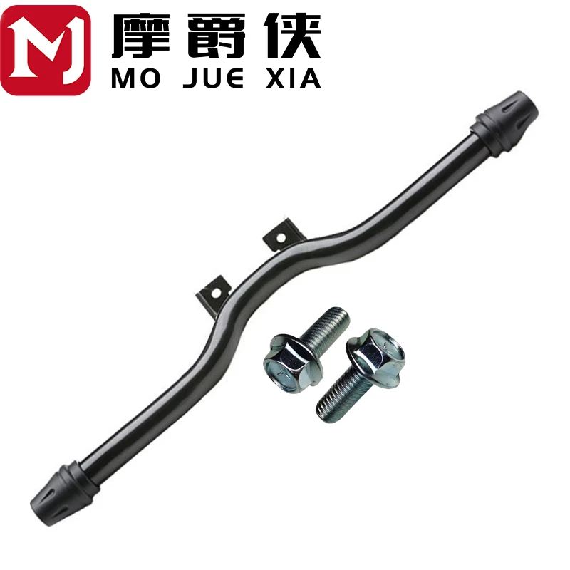 适用豪爵DR250 XCR300 DR300一字杠原装保险杠前护杠防摔支架配件