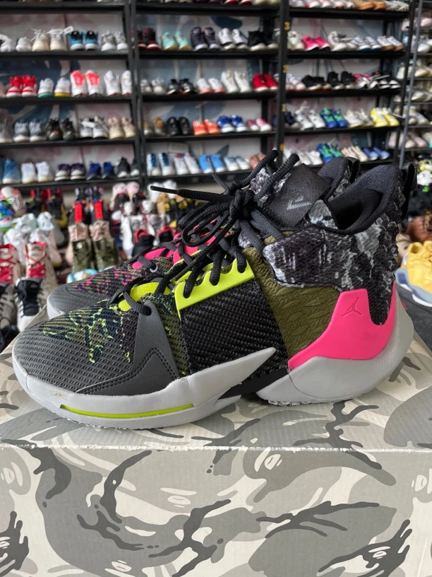 42码265/Jordan Why Not Zer0.2 威少2 篮球鞋 粉黄鸳鸯