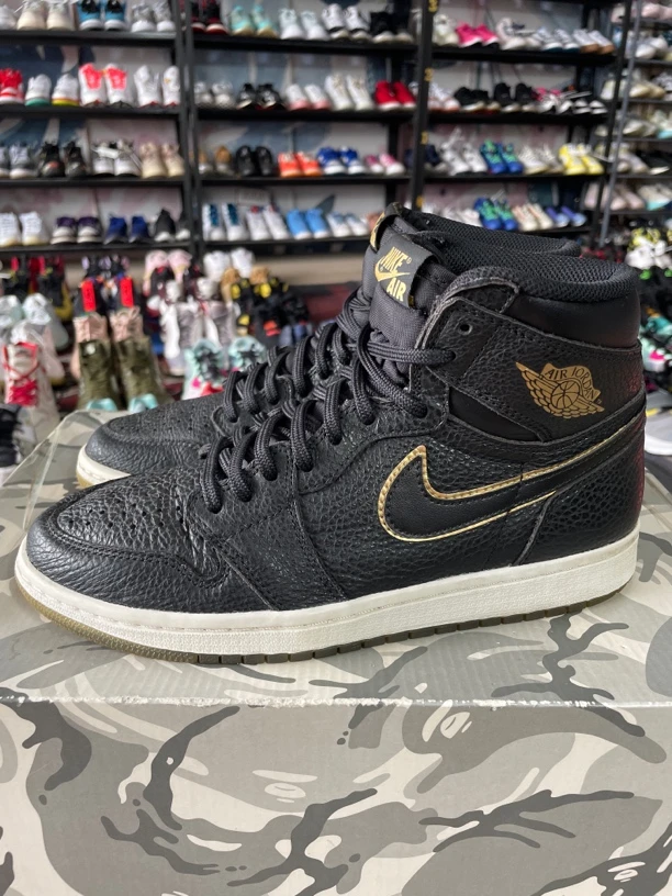 40.5码255/Air Jordan 1 复古休闲鞋 高帮洛杉矶全明星/公价1999