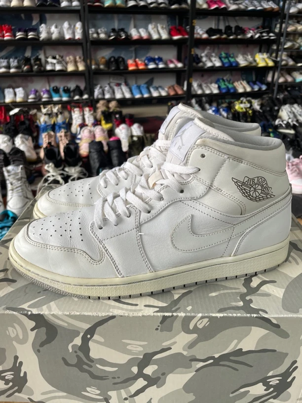 44.5码285/Air Jordan 1 复古潮流 防滑耐磨 运动休闲鞋/公价994