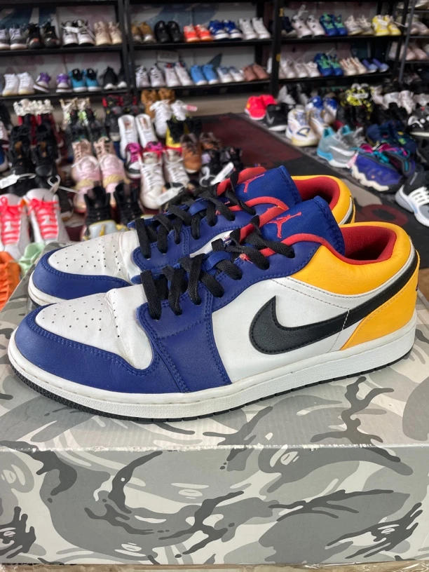 右鞋面瑕疵 45码290/Air Jordan 1 复古潮流 休闲鞋/公价1499