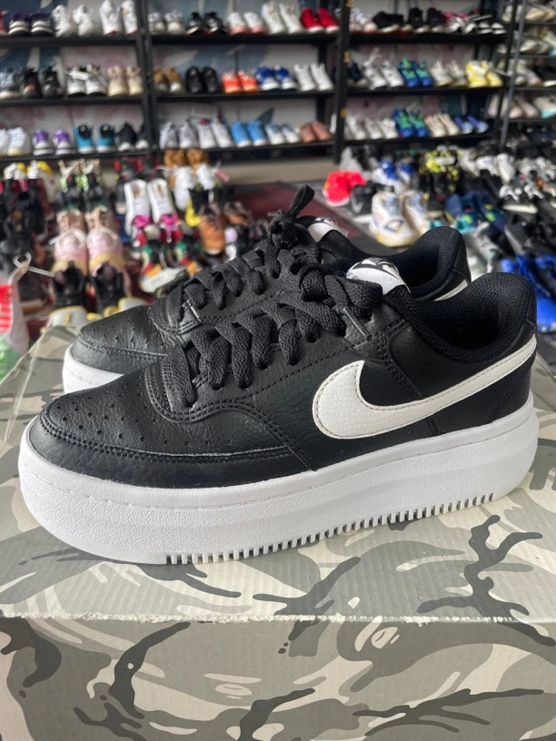 36.5码230/Nike Court Vision 1 Alta 厚底增高 板鞋/公价379