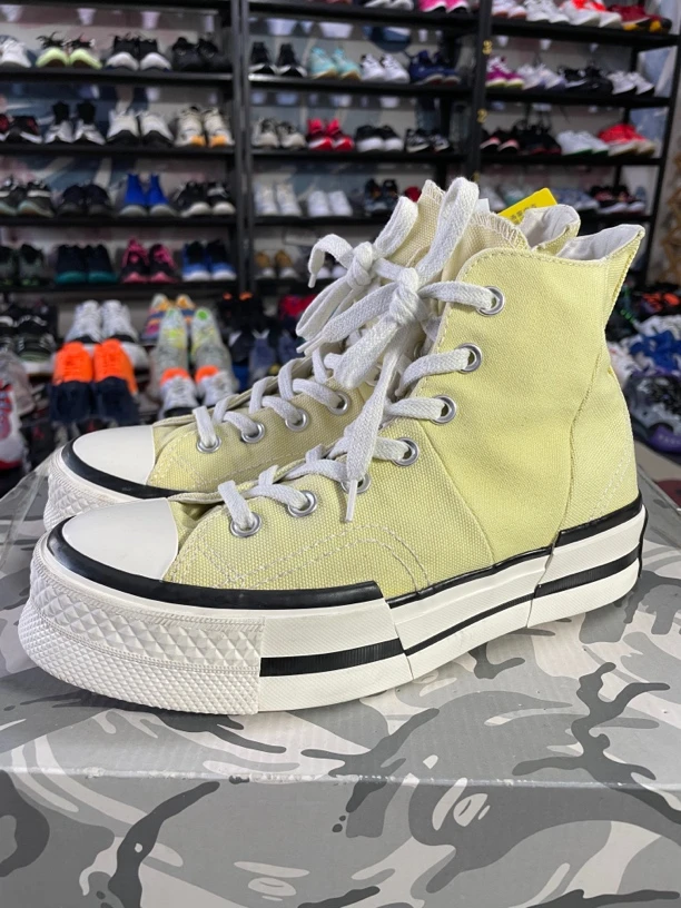 37码235/Converse 1970s 潮流透气 帆布鞋 Plus/淡黄