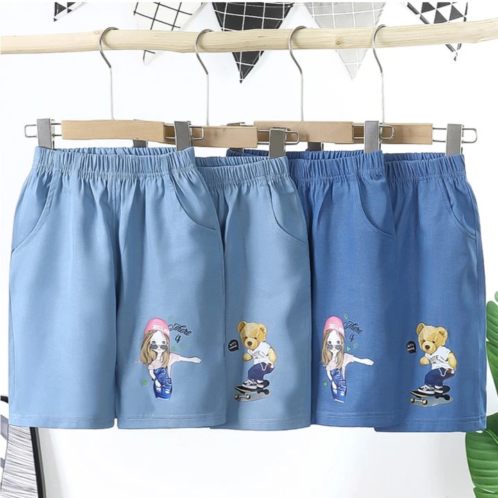 夏季儿童防蚊裤应季薄款时尚牛仔裤男宝女宝潮流洋气束脚裤运动裤