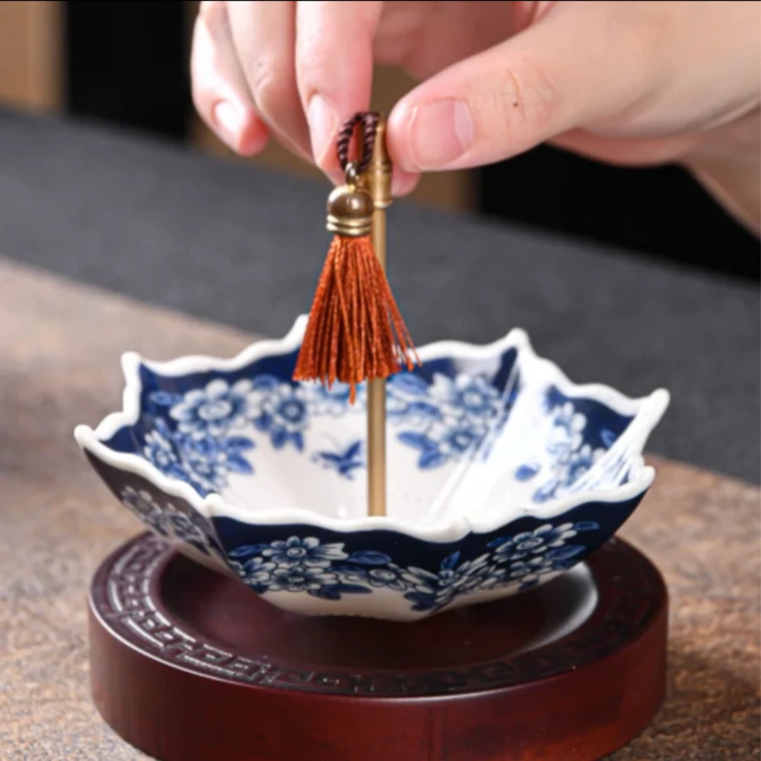 创意雨伞茶漏纯铜陶瓷茶叶过滤网功夫茶具茶桌茶台装饰品摆件