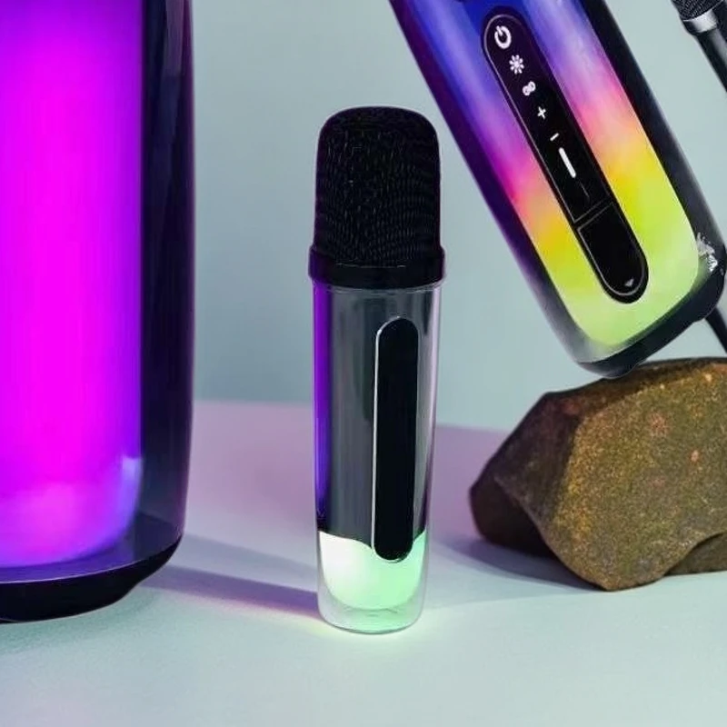 音响无线麦克风升级唱歌K歌音箱无线动圈麦降噪话筒带声卡芯片