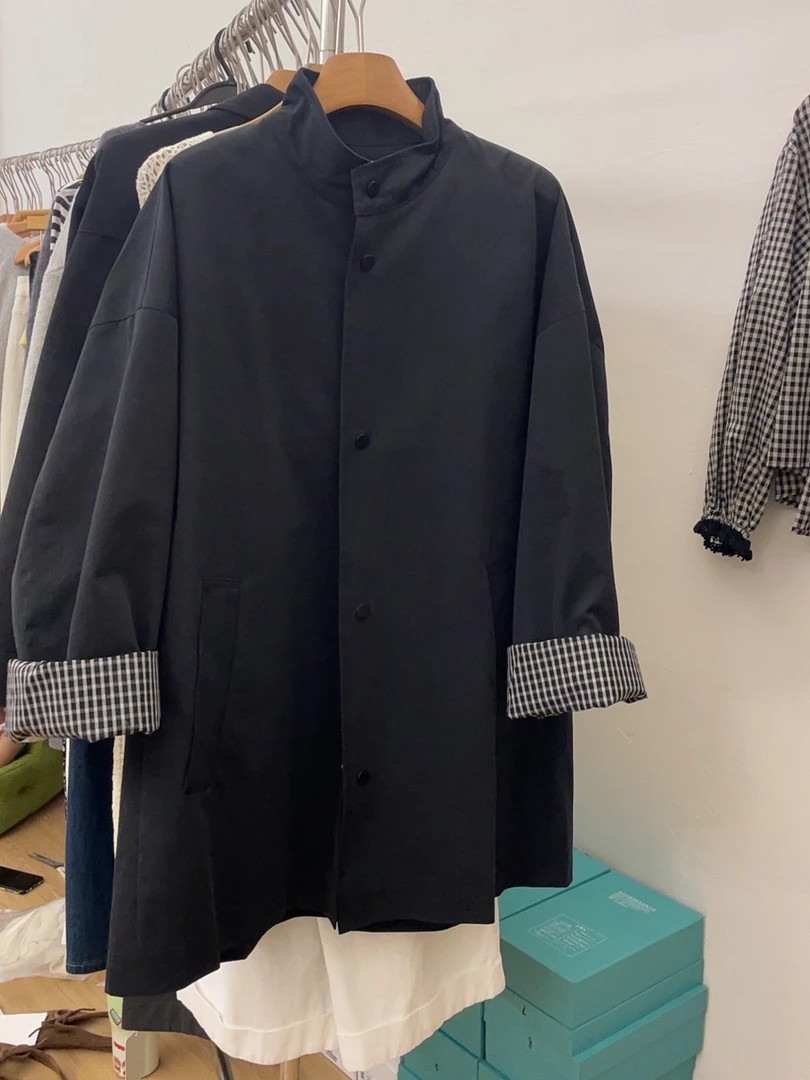 TE简约时尚韩系风衣