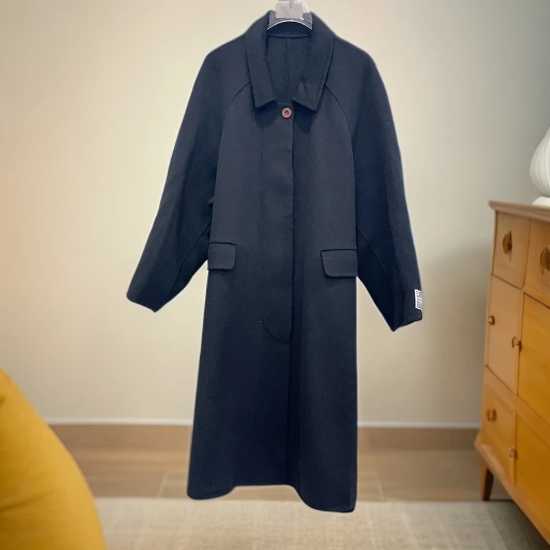 【龙哥专属】 S3316278Z 休闲时尚韩版高定双面羊毛呢大衣