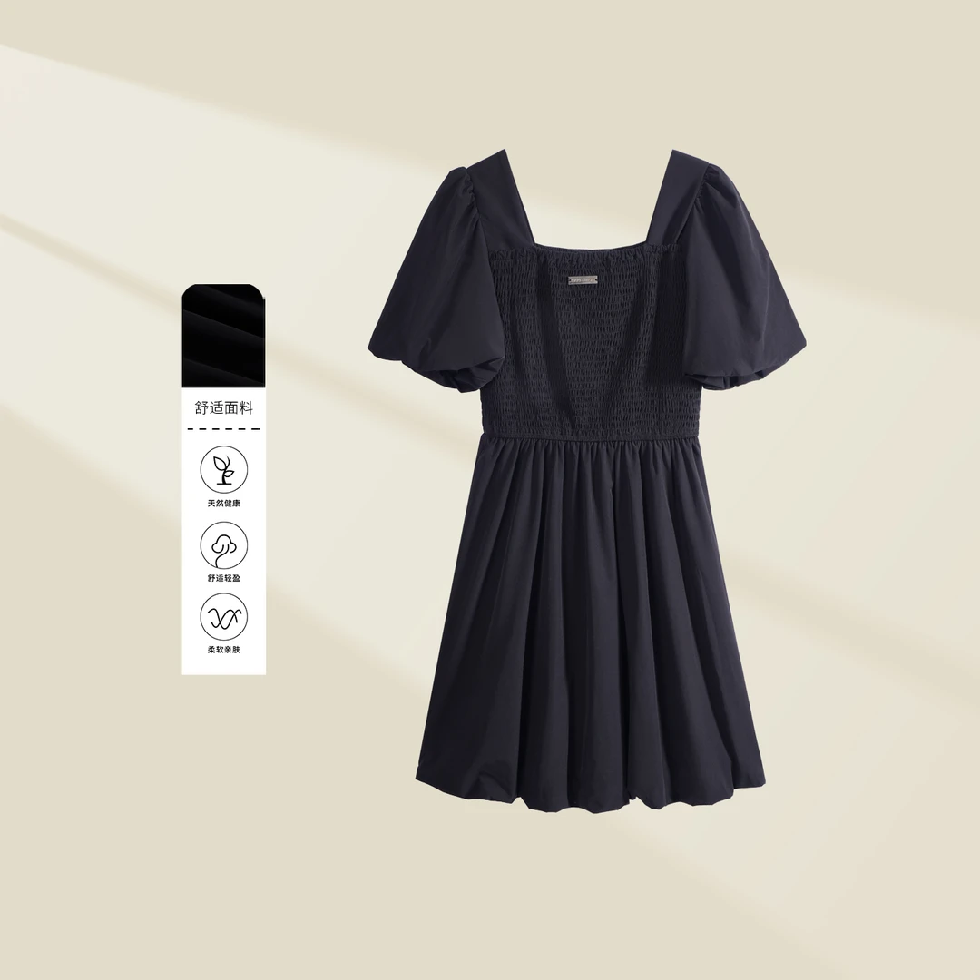 【龙哥专属】L1338009A 新品夏款休闲百搭气质优雅连衣裙 9077