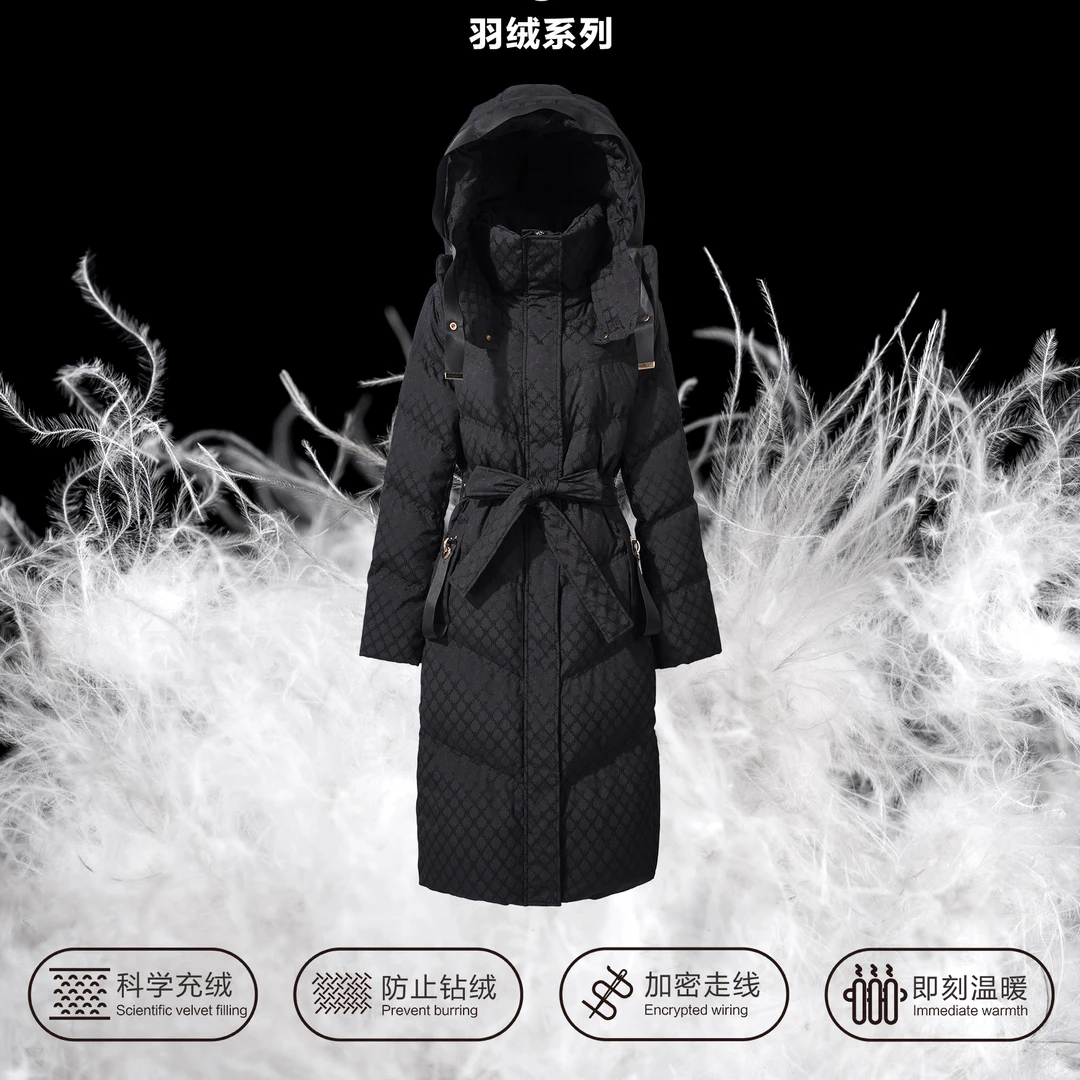 【龙哥专属】 简约时尚百搭白鸭绒羽绒服 Y1357117L 942