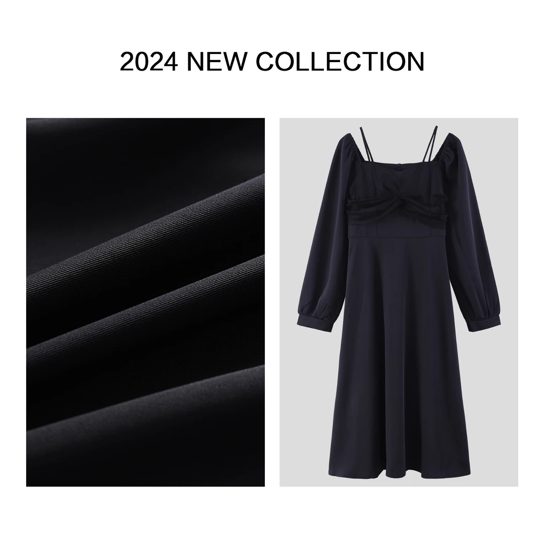 【龙哥专属】L1316073B 时尚连衣裙