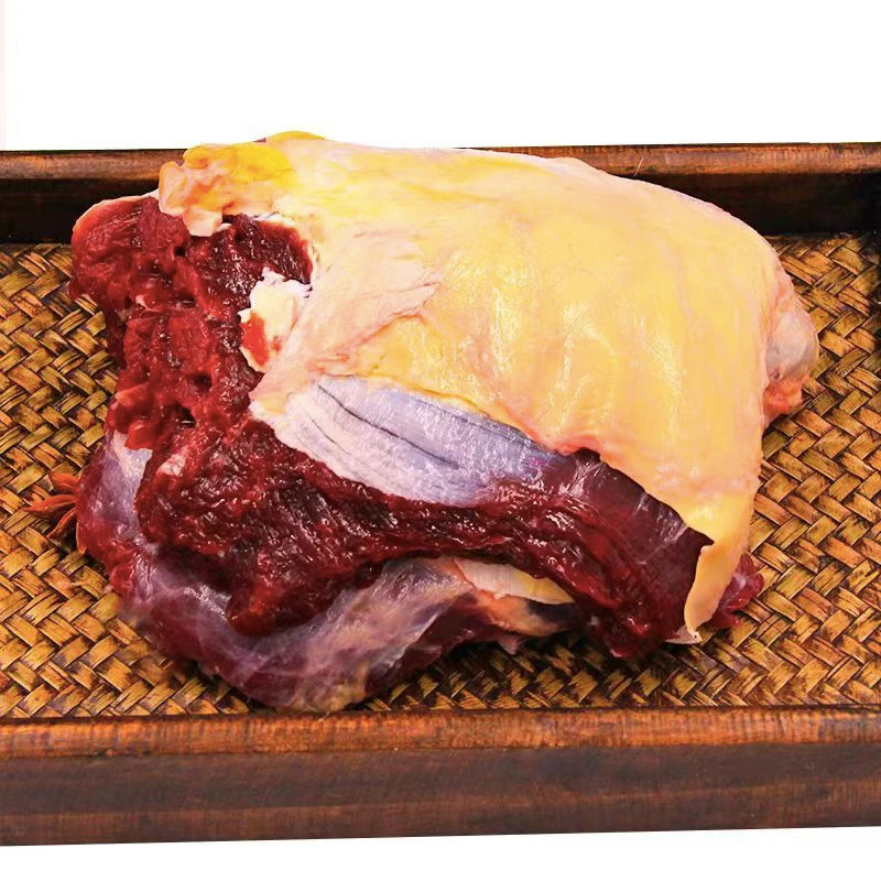 草地黄标牛肉肉质鲜嫩有骨有髓不腥不膻