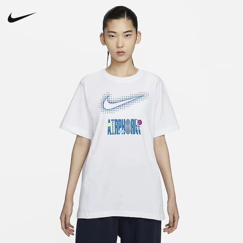 【欧若风】Nike Sportswear 女子印花T恤 FV4263-100