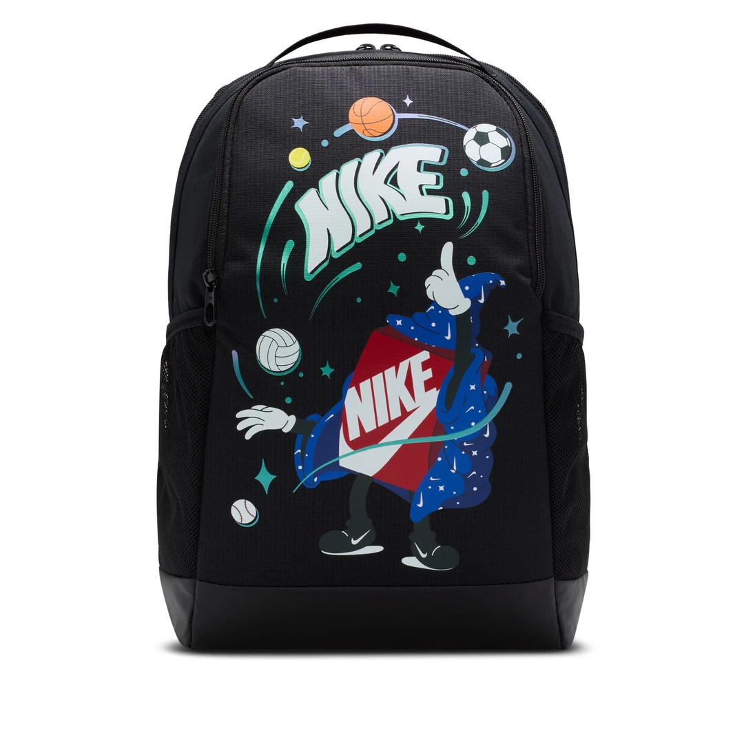Nike耐克BRASILIA双肩包书包收纳运动舒适FN1359-010儿童