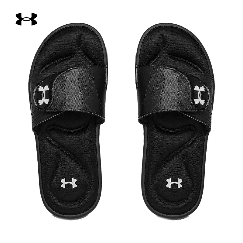 安德玛UA Ignite女子柔软耐磨舒适运动休闲拖鞋 3022717001
