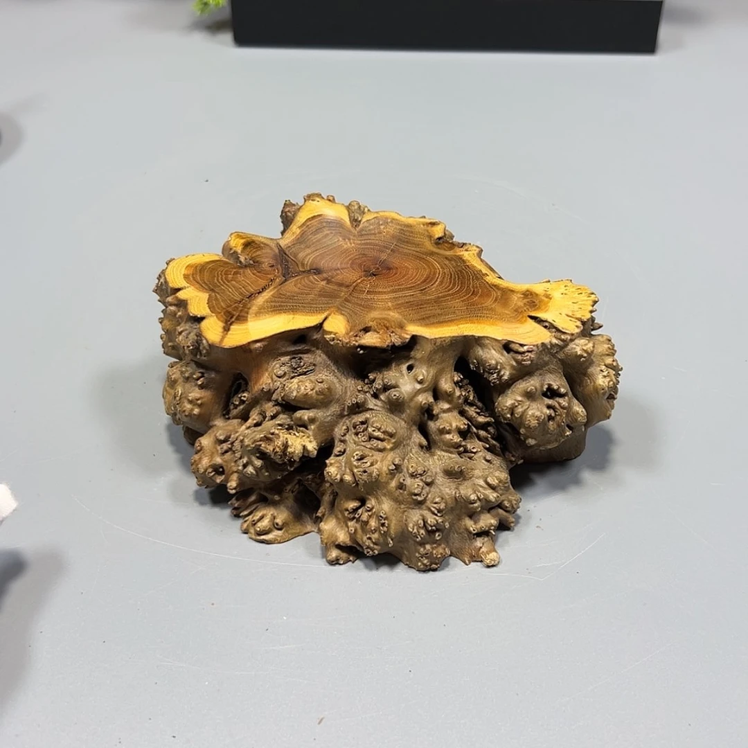 【闪购商品】麻梨疙瘩根雕肖*