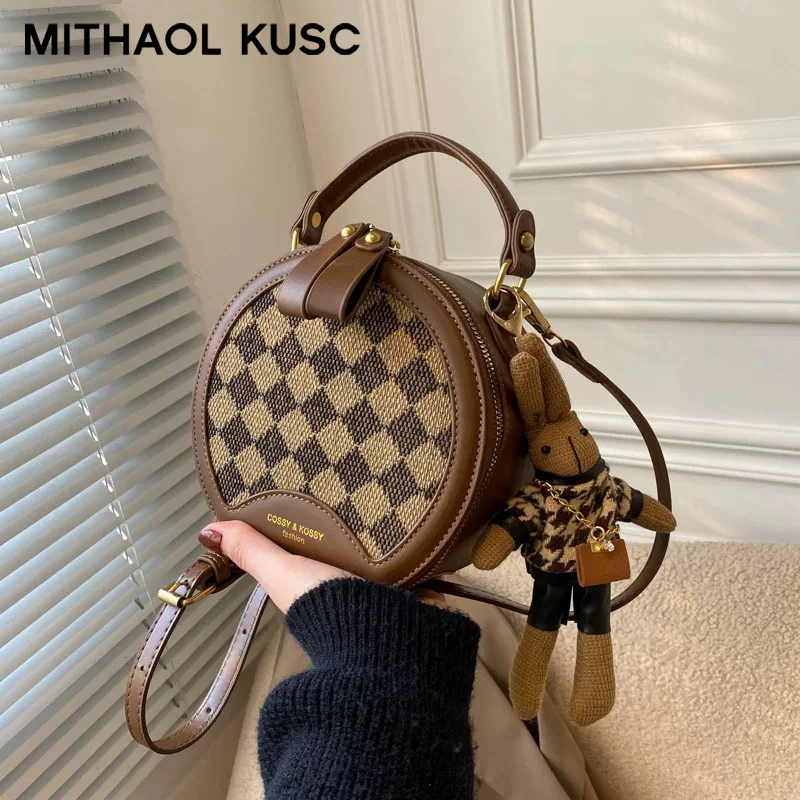 MITHAOL KUSC奢侈女士单肩包2025新款外出小挎包生日礼物送女生