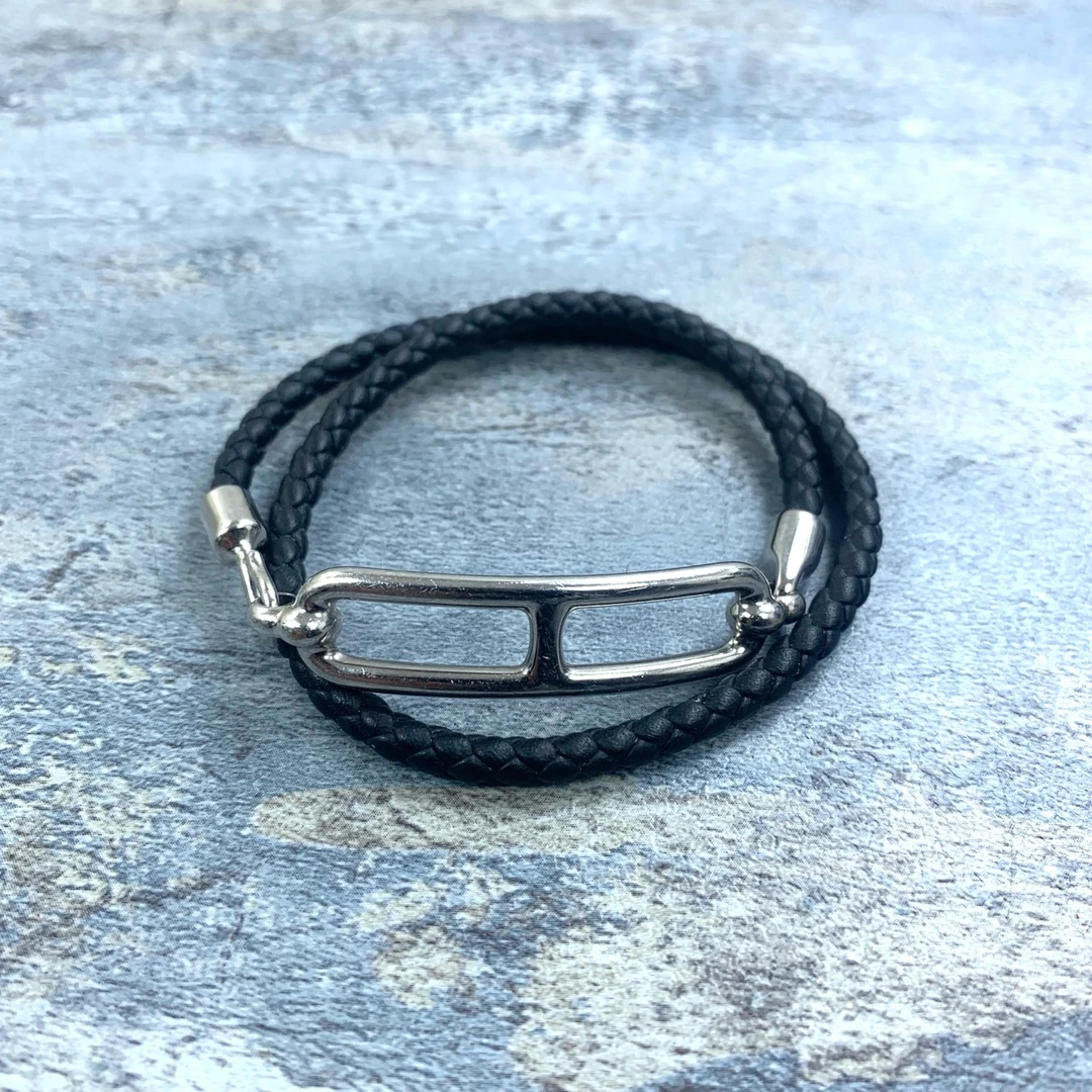 99新  【归集奢品】爱马仕/hermes 猪鼻子手绳