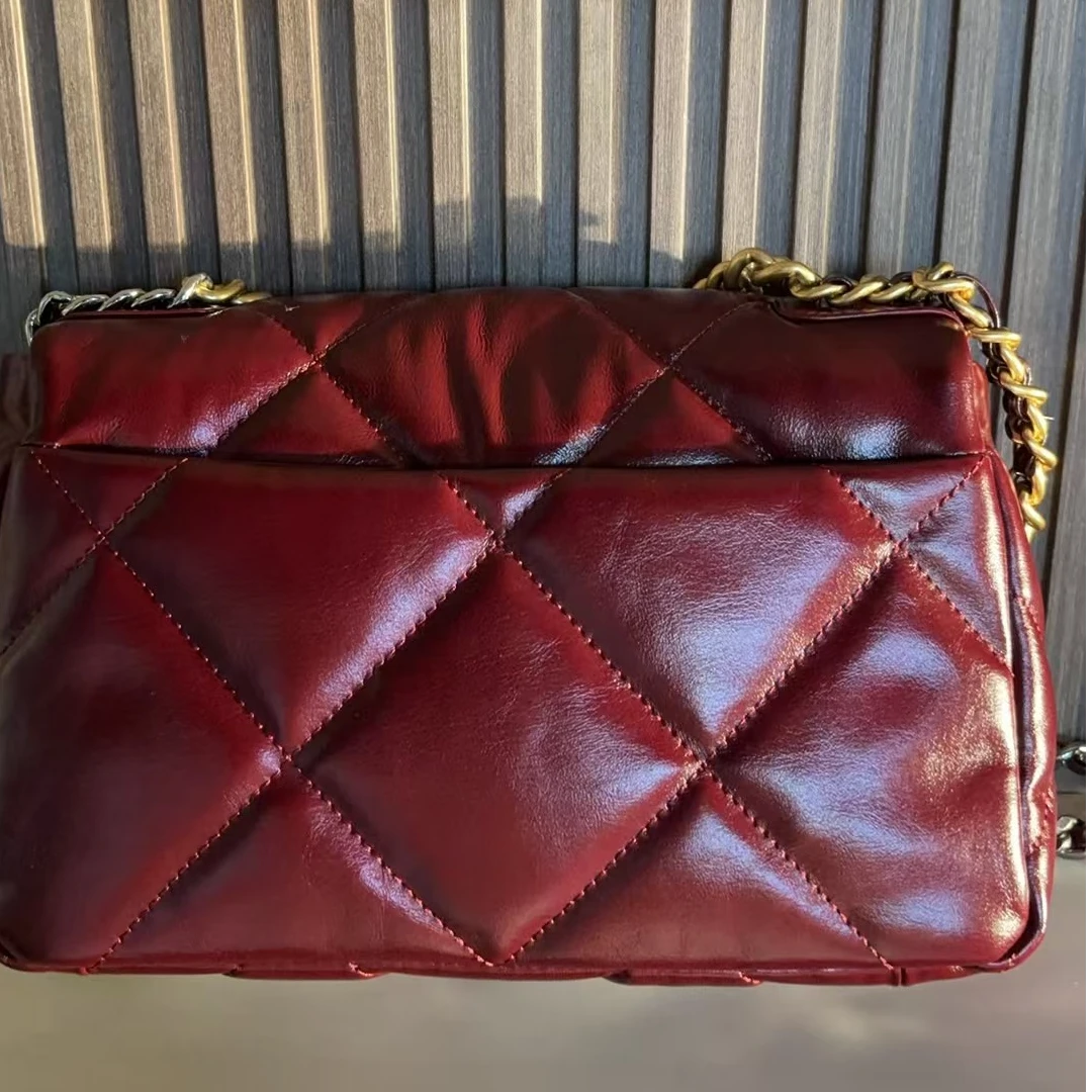 Gifbest新款时尚，1023红色设计版高定女包定制款手提包