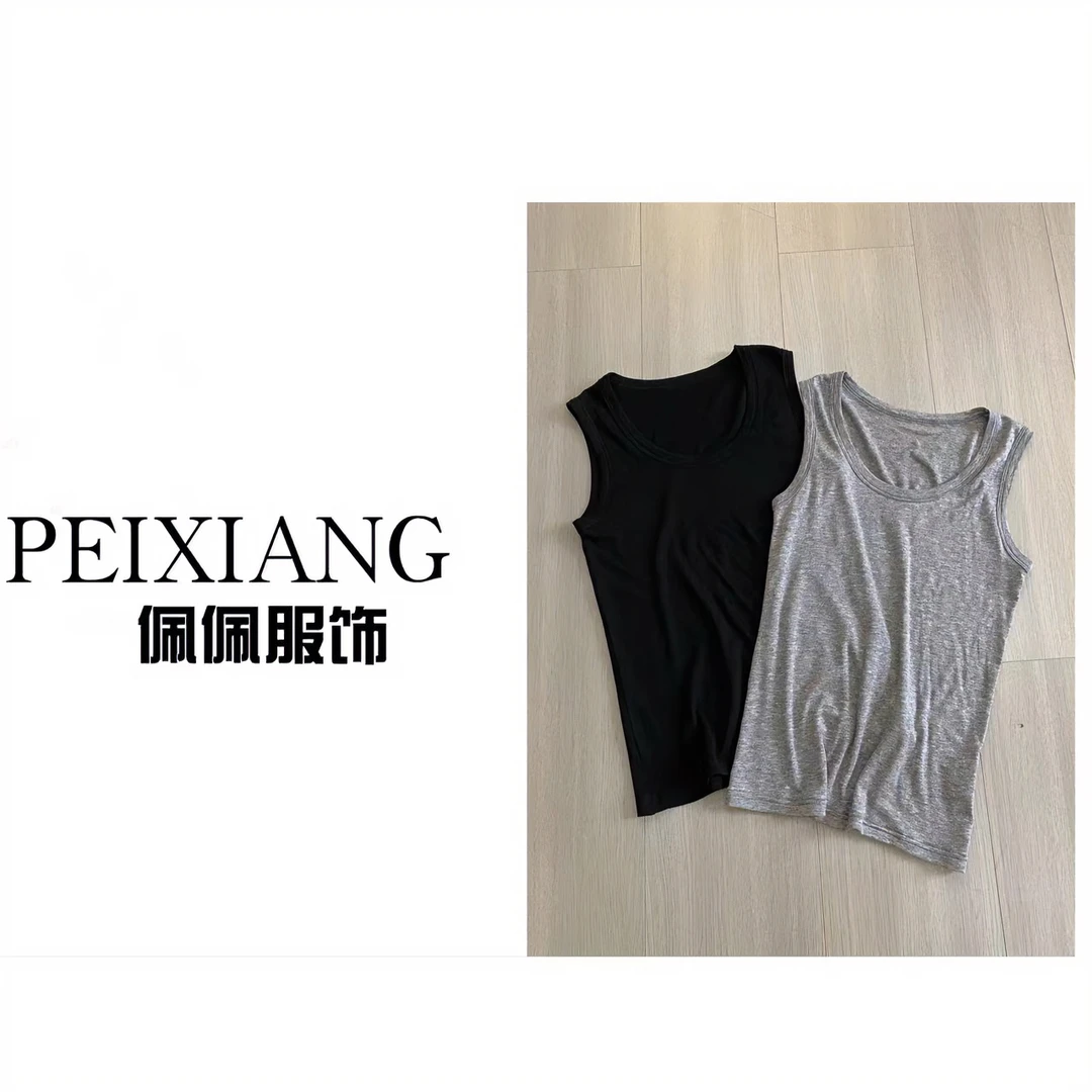 佩佩PB定制款高货无袖背心 T14804 5065087运动休闲百搭夏季