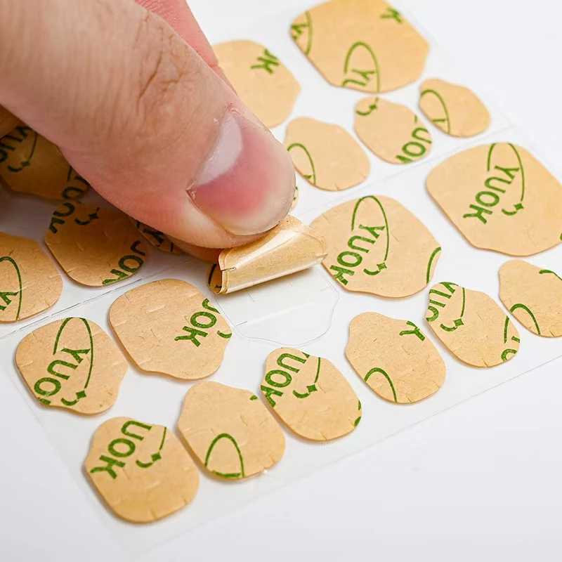 全新升级版YOUK牛皮纸果冻胶 加大加款 粘性朝强更牢固穿戴甲专用