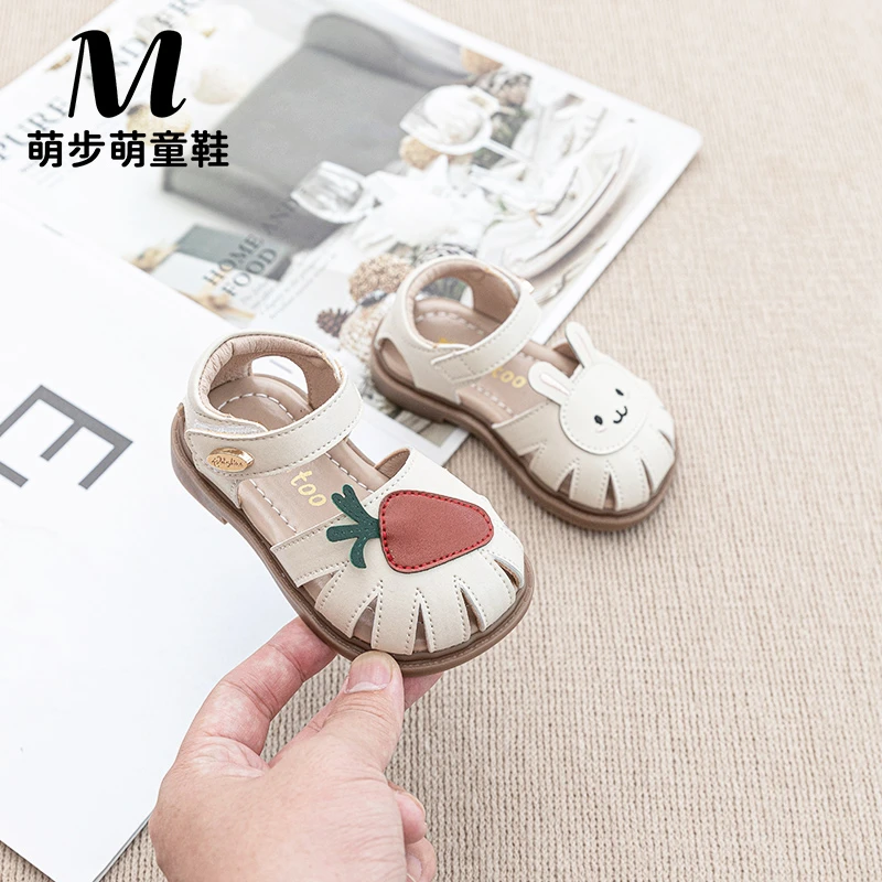 夏季新款宝宝凉鞋软底学步鞋女童小女孩小童防滑透气公主鞋儿童鞋