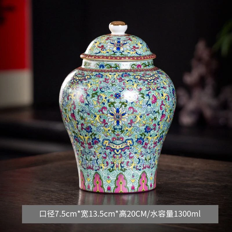 大号仿古永乐将军罐 1300cc