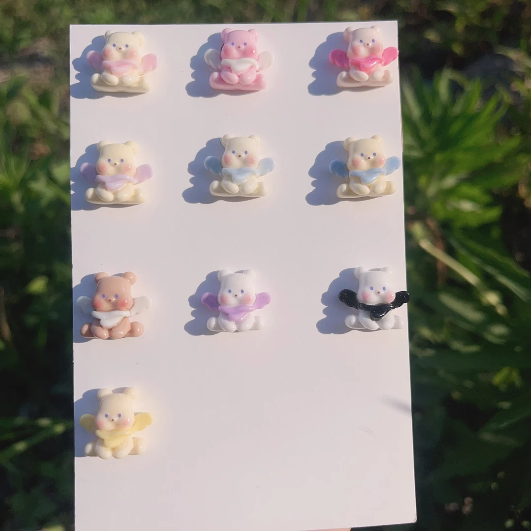 想念定制天使小熊