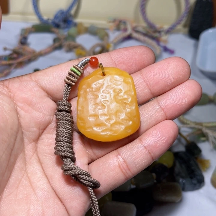 和田玉珠宝半成品未镶嵌╭****╮