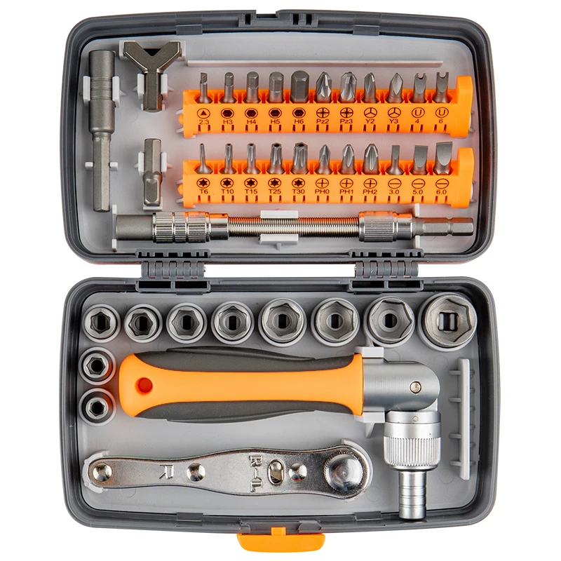 摩托万能棘轮扳手套汽修工具套装套筒扳手组合修车工具箱多功能