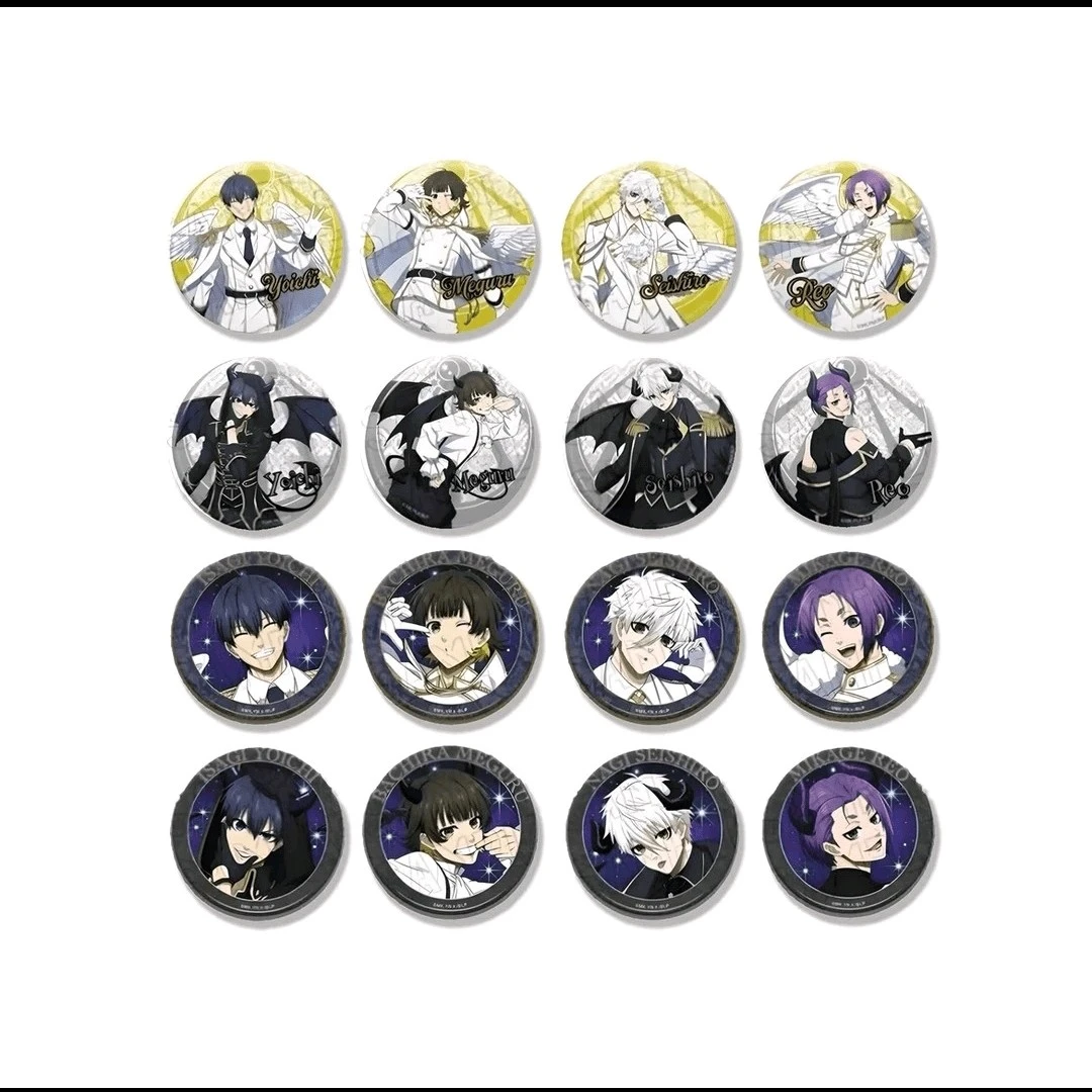 【代拆】蓝色监狱 蓝锁 天使恶魔吧唧 随机闪徽章（默认厂瑕初伤）