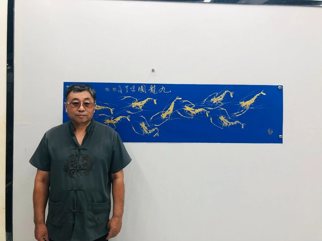 《九龙图》 李子伟老师绘画作品 软装表
