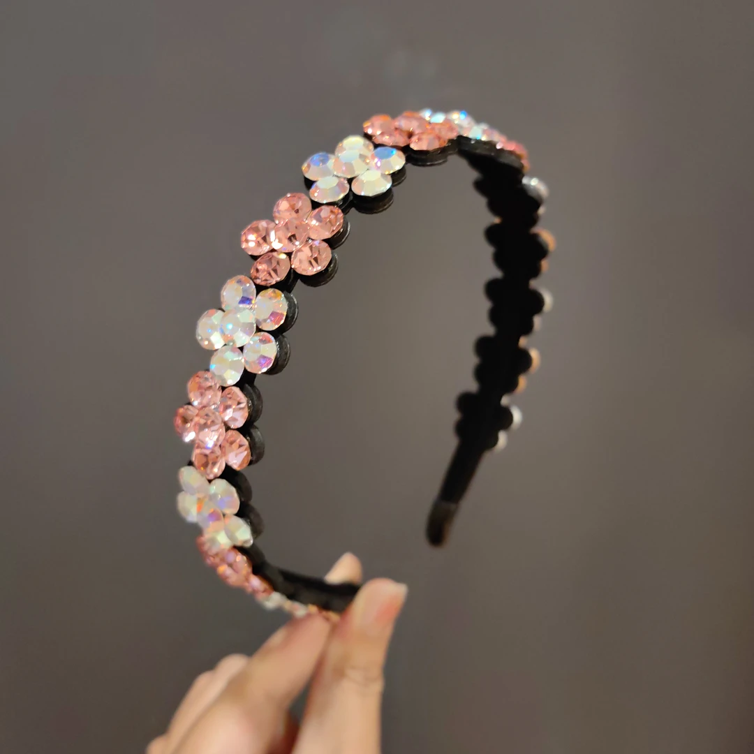 韩版施家钻发箍网红款发卡可爱头箍少女带内齿发卡甜美发夹头饰女