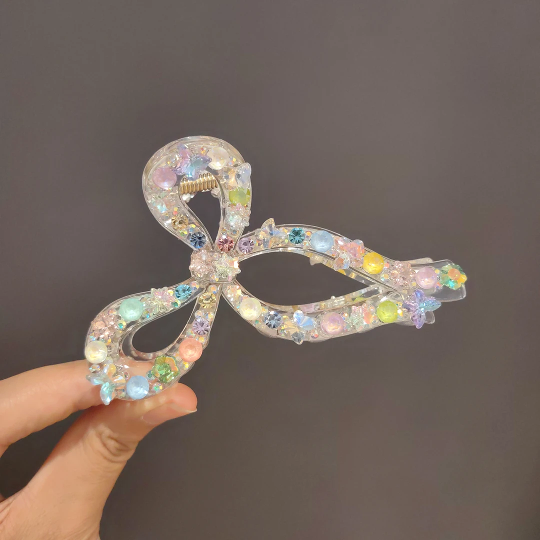 韩版施家钻大抓夹网红款盘发夹高级感后脑勺抓夹气质高级感鲨鱼夹