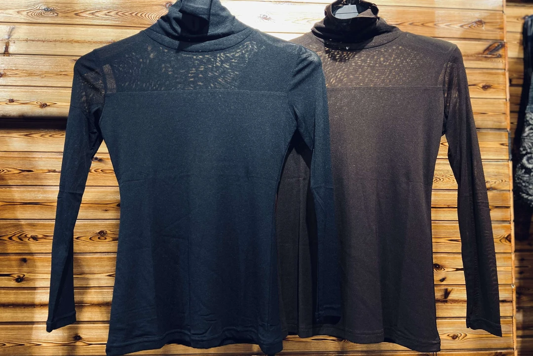 丹央仓简约高领打底衣百搭