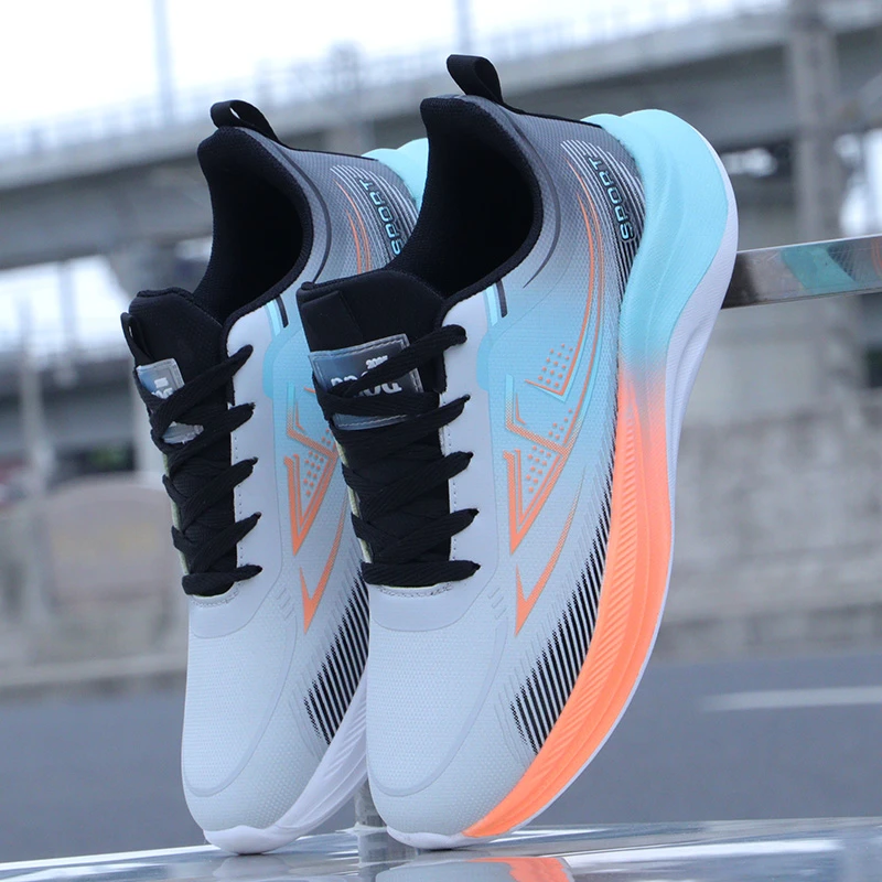 男女款跑步鞋男鞋减震超轻秋季百搭运动鞋情侣跑鞋轻便休闲健身鞋