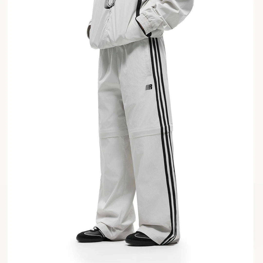 FDR官方店 可拆卸长裤变短裤宽松织带休闲裤男女工装运动裤直筒裤