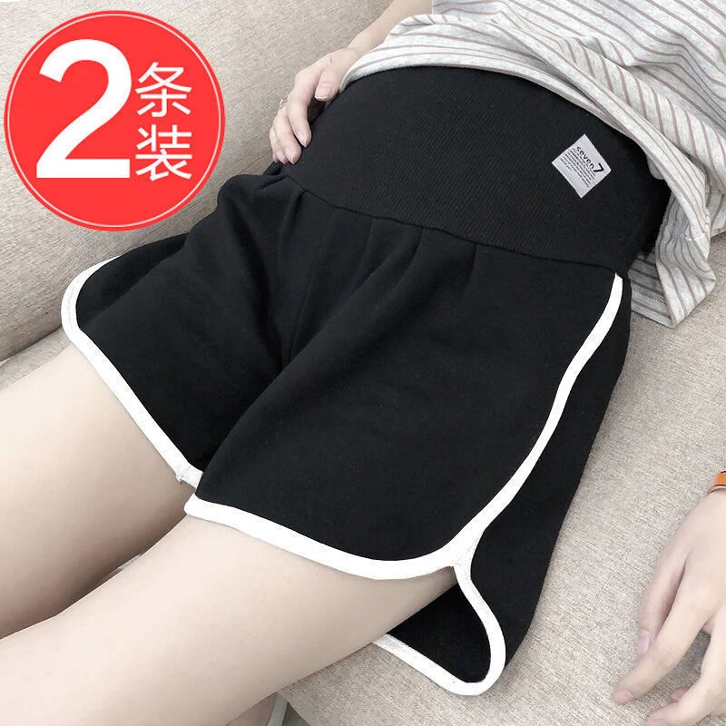 孕妇短裤夏季外穿薄款时尚夏天休闲运动高腰小个子打底安全裤夏装