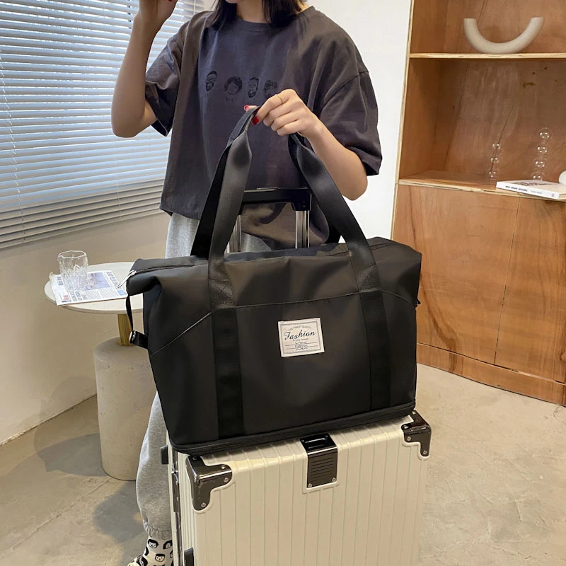 旅行包短途手提健身包轻便待产收纳出差包学生住宿包包小行李袋