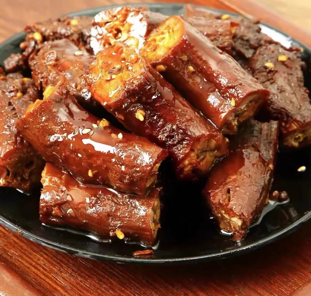 【赠收纳桶】烤脖一口脖香辣味糖醋味独立小包装卤味手撕脖休闲零食